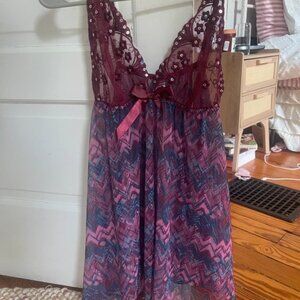 bedazzled vintage nightgown